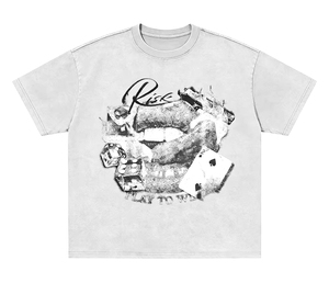 Camiseta Vintage de 260g, Personalización Rápida, Diseño Gráfico Impreso, 100% Algodón, Estilo Casual, Corte Corto, Diseño Tejido - Product Image 3