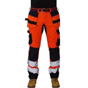Best Design High Quality Waterproof Breathable Quick Dry Canvas High Visibility <b>LED</b> Flash Reflective Pant Stripe Casual - Product Image 5