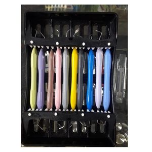 Kit d'instruments de restauration dentaire en composite avec poignée en silicone, 10 pièces, ARMANDIOUS INDUSTRIES - Product Image 1