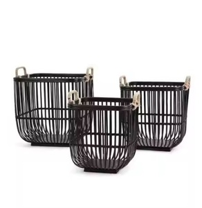 Gold Plated Home <b>Storage</b> & Organization Most Selling Handmade Metal Wire Fruit & <b>Vegetables</b> <b>Basket</b> At Wholesale Price - Product Image 6