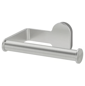 Porte-rouleau de papier toilette mural en acier inoxydable avec couvercle – Support moderne pour papier hygiénique de salle de bain - Product Image 2