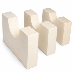 Support de tuyau carré 65 mm en PUF, support d'isolation robuste pour système d'installation de tuyauterie industrielle HVAC - Product Image 1
