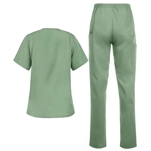 Custom Logo Medical Scrub Uniform for Hospital Nurse <b>Doctor</b> Comfortable Breathable Nursing Scrubs <b>Set</b> for Medical Staff - Product Image 6