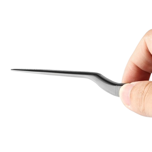 Curved <b>Ear</b> Wax Removal Tweezer Professional Stainless Steel Forceps for Precision <b>Ear</b> Hygiene <b>Cleaning</b> - Product Image 3