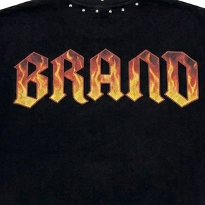 Custom Vintage Graphic Streetwear <b>T</b>-<b>Shirt</b> Oversized Rhinestone Boxing <b>Skeleton</b> Print Heavyweight Cotton Eco-Friendly 300g - Product Image 5