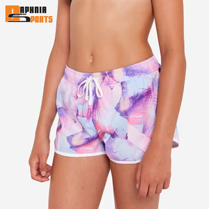Pantalones cortos de natación a la moda para mujer, material de secado rápido para nadar, pantalones cortos de natación cómodos para playa y deportes acuáticos, pantalones cortos para niñas - Product Image 6