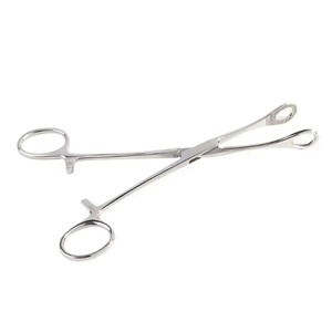 HERMANN MEDITECH <b>Sponge</b> Holding Forceps 17-142-280 Professional Manual Ring <b>Handle</b> Design Stainless Steel Reusable High - Product Image 2