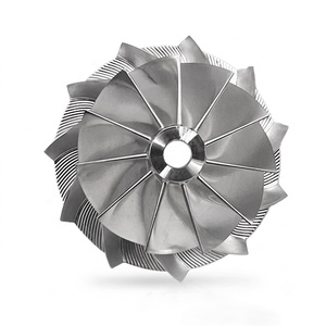 Nuevo Rueda Compresora de Turbocompresor Ray Yang de 11 Aspas con Anillo de Boquilla de Aluminio, Pieza de Repuesto RCW04493401A para Reparación - Product Image 3