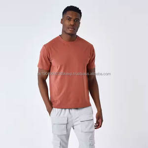 Camiseta de Primera Calidad con Logotipo Personalizado para Hombre y Mujer, 100% Algodón, Lisa, para Impresión Puff, Diseño Digital, Estilo Urbano - Product Image 4