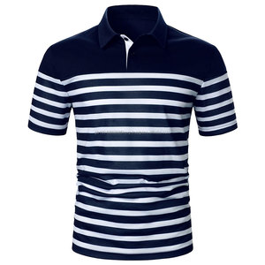 Camiseta Polo para Hombre de Color Sólido Cómoda de Secado Rápido MOQ Bajo Camiseta Polo 100% Algodón para Hombre - Product Image 1