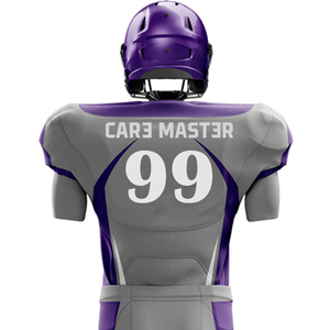 ชุดยูนิฟอร์มอเมริกันฟุตบอลโพลีเอสเตอร์ป้องกันการกระแทกขายดี พร้อมโลโก้สั่งทำ แห้งเร็ว ดีไซน์แฟชั่นล่าสุด - Product Image 6