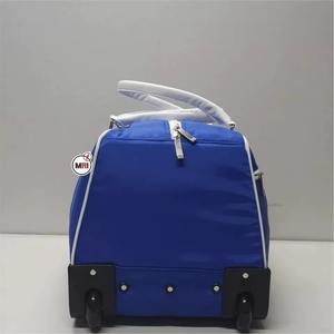 Sacs à roulettes ZETA PHI BETA, sac à roulettes ZETA SORORITY, sac à roulettes bleu et blanc, sacs personnalisés avec broderie appliquée Zeta - Product Image 5