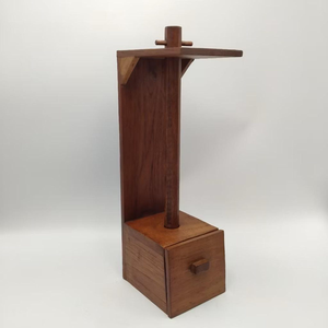 Porte-serviettes en bois massif de qualité supérieure pour la cuisine |   Support de rouleau de papier essuie-tout écologique pour comptoir - Product Image 6