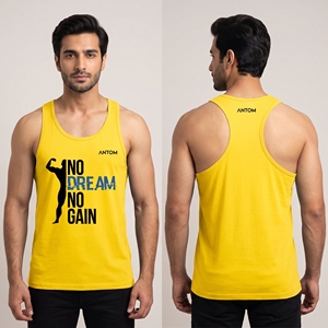T-shirt blanc sans manches pour homme, personnalisable avec logo, débardeur de sport, vêtements de fitness en coton, vente en gros, OEM - Product Image 2