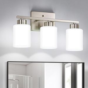 Lampade Moderne per Bagno Design in Nichel Spazzolato per Bagni Moderni - Product Image 1