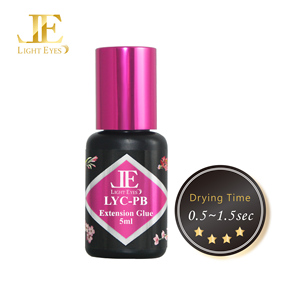 กาวสีดำแห้งเร็วเป็นพิเศษสำหรับต่อขนตาทนทานสูงขนาด5มล. 0.5วินาที - Product Image 5