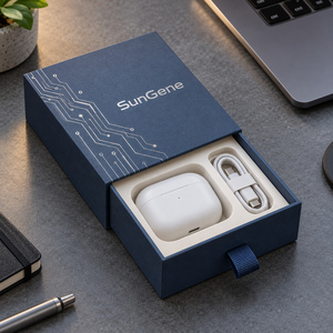 กล่องใส่หูฟังและอุปกรณ์ชาร์จ SunGene Slate - Product Image 2