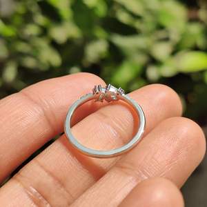 Mixed Cut Moissanite <b>Diamond</b> <b>Ring</b> for Women - Product Image 2