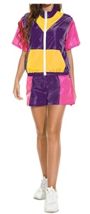 Conjunto Deportivo de Moda 2025, Chaqueta Cortavientos de Nailon y Pantalones Cortos, Ligero, Impermeable, para Mujer, para Correr al Aire Libre, Traje de Verano - Product Image 5