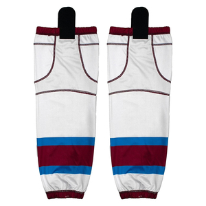 Chaussettes hautes rayées pour adultes de qualité supérieure, respirantes, tricotées, pour l'entraînement au hockey et les séances d'entraînement - Product Image 1
