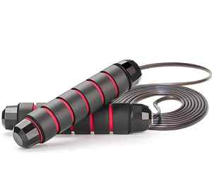 Cuerda de Saltar de Alta Calidad para Entrenamiento, Metálica, Negra, Longitud Ajustable, Color y Logotipo Personalizables - Product Image 5