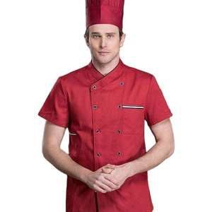 Executive Chef Cotton <b>Work</b> Uniform Breathable Windproof <b>Waterproof</b> Quick-Dry Anti-Bacterial Anti-Wrinkle Unisex Restaurant - Product Image 6