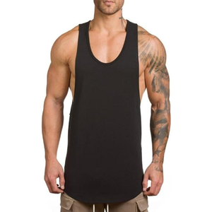 <b>Men</b>’s <b>Muscle</b> Tank <b>Top</b>, Sleeveless Cut-Off Workout Shirt, Bodybuilding Gym Stringer T-Shirt for Fitness Training - Product Image 1