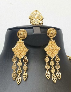 24kt Gold Plated <b>Arabic</b> Collection Fashion Jewelry Sets - Product Image 3