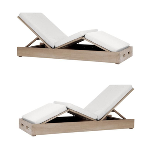 Chaises longues de jardin, transats pliants, lits de repos super confortables pour piscine, plage, villa, mobilier de resort - Product Image 6