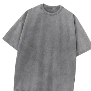 Camiseta Esencial Gris Carbón 2026, Algodón Grueso de Primera Calidad, Camiseta Gris de Manga Corta al por Mayor, 100% Algodón Transpirable - Product Image 5