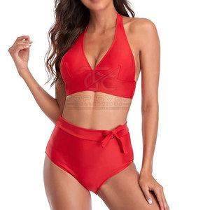 Ensembles de bikinis pour femmes de haute qualité - Design unique, best-seller, 2 pièces, devant en spandex/polyester, coupe-vent, séchage rapide, col en V profond - Product Image 4