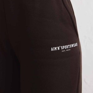 Conjunto Deportivo de 2 Piezas para Mujer, Sudadera Holgada de Algodón, Sudadera con Capucha y Cremallera Completa con Estampado de Letras, para Todas las Temporadas - Product Image 4