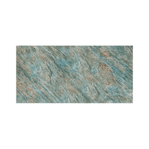 กระเบื้องพอร์ซเลนมันวาวระดับไฮเอนด์ขนาด600x1200สไตล์โมเดิร์นพร้อมดีไซน์สีทองคลาสสิกสำหรับตกแต่งภายในวิลล่าบ้านโชว์รูม - Product Image 1