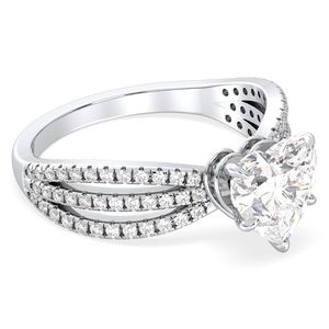 Anillo Solitario de Moissanita en Forma de Corazón de 2.25 Quilates, Plata de Ley 925, REYES, Precio de Fábrica al por Mayor, Regalo de Boda, Anillos Finos - Product Image 3