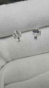 Diamante Sintético en Forma de Cruz, Diamante Cultivado en Laboratorio CVD, Cortes Especiales, Certificado IGI, Joyería Personalizada - Product Image 4