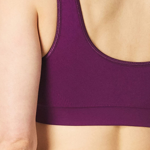 New Stitched Women Sports Bra Front Custom Anti Wrinkle Breathable Premium Quality Backless Yoga Medium Support Spandex/Nylon - Product Image 3