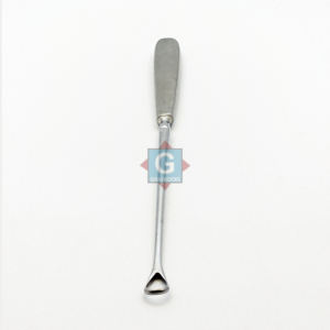 Cureta Espinal EPSTEIN Manual de Alta Calidad, 8 Pulgadas, Recta, Punta de 2 mm, Acero Inoxidable, Venta al por Mayor - Product Image 3