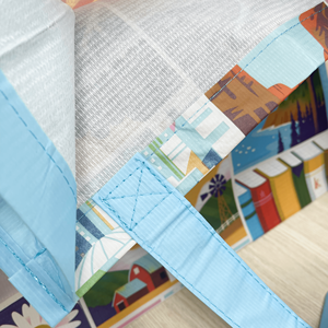 Top Vai Tùy Chỉnh nhựa Việt Nam mua sắm túi vải chức năng recylcled dây kéo mới không dệt PP rPet Túi - Product Image 5