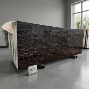 Exclusive Paradizo Brown Granite Elegant Natural <b>Stone</b> Slabs for Luxury Interiors Exterior Landscaping Architectural Design - Product Image 2