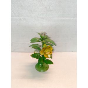 Wholesale Metal Flower Taper Candle Holder Green <b>Leaf</b> Candlestick Stand Wedding Table Centerpiece Home Decorative Taper Holder - Product Image 3