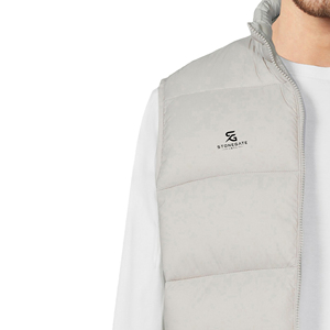 Chaleco Acolchado Casual de Invierno para Hombre, Sin Mangas, con Múltiples Paneles, Relleno de Algodón Cálido, Impermeable, Transpirable, para Actividades al Aire Libre - Product Image 2