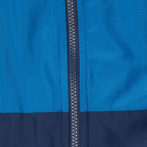 Veste coupe-vent de style streetwear pour homme, couleur unie, imperméable, légère, en nylon écologique, multi-poches, longueur intégrale - Product Image 4