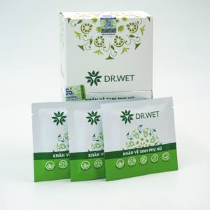 Lingettes hygiéniques pour le contrôle des odeurs et les peaux sensibles, lingettes vaginales féminines aux herbes naturelles avec postbiotiques, jetables, intimes - Product Image 1