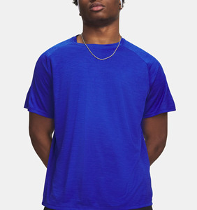 Ideas de nombres para productos: 1. Camiseta de rendimiento Royal Motion 2. Camiseta Deportiva UltraFlex 3. Camiseta deportiva Velocity Blue 4. AeroDry Trai - Product Image 3