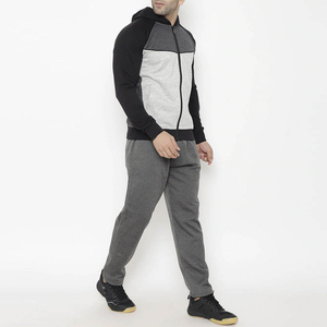 Chándal de Invierno para Hombre, Manga Larga, con Capucha, Color Sólido, Corte Regular, Casual, Alta Calidad, Servicio OEM, Venta al Por Mayor - Product Image 2