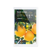 Lecteur publicitaire numérique Zkong Sparkle 10,1'' TFT LCD avec CMS basé sur le cloud, compatible NFC, pour utilisation en intérieur