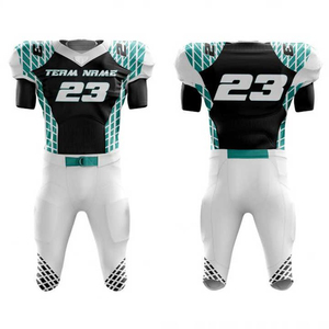Premium Quality American Football Jersey and Pants <b>Set</b> with Full Sublimation and Team Customization - Product Image 2