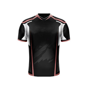 Comfortable Men's Sports Jerseys Short Sleeve Front Logo Moisture-Wicking UV Protection Breathable for <b>Table</b> <b>Tennis</b> & Badminton - Product Image 2