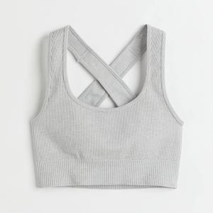 Soutien-gorge de sport respirant de haute qualité pour femmes, personnalisé avec logo frontal par sublimation, coupe ajustée unisexe pour la gym et le jogging - Product Image 1