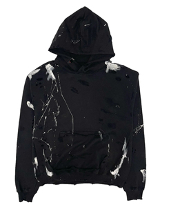 Sudadera con Capucha Extra Grande para Hombre de Alta Calidad, 100% Algodón Tejido, Estilo Urbano, Diseño con Estampado y Bolsillo, Corte Regular para Otoño - Product Image 1